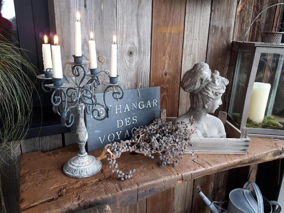 Le Hangar Des Voyageurs Petit-Halleux エクステリア 写真